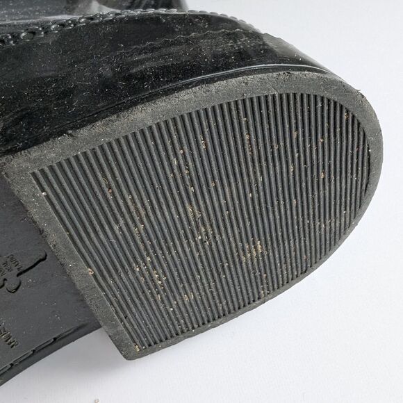 Melissa Rain Black Lace-Up Brogue Boots Us7 - Picture 7 of 16